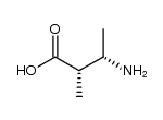 (2RS,3RS)-3-amino-2-methylbutyric acid Structure