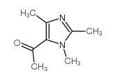 1-(1,2,4-三甲基-1H-咪唑-5-基)乙酮结构式