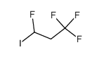 1,1,1,3-tetrafluoro-3-iodo-propane结构式