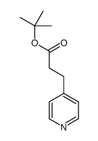 tert-butyl 3-pyridin-4-ylpropanoate Structure