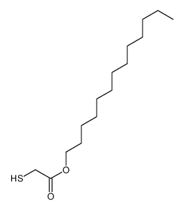 tridecyl 2-sulfanylacetate Structure