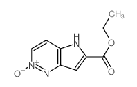 ethyl 3-hydroxy-2,3,7-triazabicyclo[4.3.0]nona-1,4,6,8-tetraene-8-carboxylate结构式