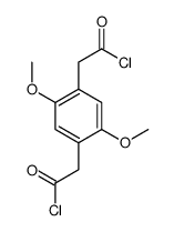 2-[4-(2-chloro-2-oxoethyl)-2,5-dimethoxyphenyl]acetyl chloride Structure