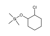 1-Chlor-2-trimethylsilyloxy-cyclohexan结构式