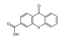 9-oxothioxanthene-3-carboxylic acid Structure