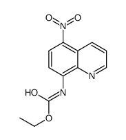 ethyl N-(5-nitroquinolin-8-yl)carbamate结构式
