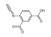 4-azido-3-nitro-benzoic acid Structure