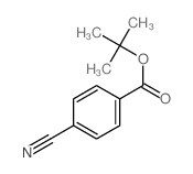 tert-butyl 4-cyanobenzoate结构式