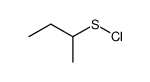 sec-butylsulfenyl chloride结构式