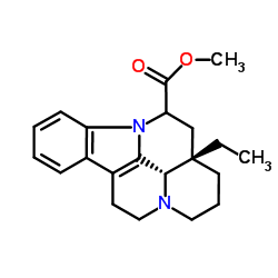 16,17-Dihydroapovincamine结构式