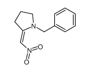 1-(benzyl)-2-(nitromethylene)pyrrolidine Structure