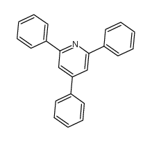 Pyridine,2,4,6-triphenyl- Structure