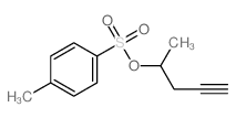 1-methyl-4-pent-4-yn-2-yloxysulfonyl-benzene Structure