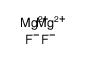 magnesium(+2) cation tetrafluoride Structure