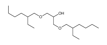 1,3-bis[(2-ethylhexyl)oxy]propan-2-ol结构式