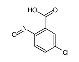 5-chloro-2-nitrosobenzoic acid Structure