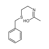 N-(2-benzylsulfanylethyl)acetamide Structure