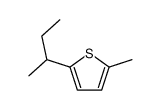 2-butan-2-yl-5-methylthiophene结构式