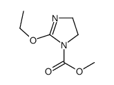 methyl 2-ethoxy-4,5-dihydroimidazole-1-carboxylate结构式