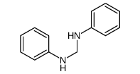 N,N'-diphenylmethanediamine Structure