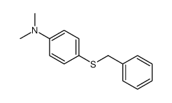 4-benzylsulfanyl-N,N-dimethylaniline结构式