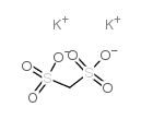 甲烷二磺酸二钾盐结构式