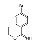 4-溴苯甲亚胺酸乙酯结构式