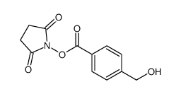 (2,5-dioxopyrrolidin-1-yl) 4-(hydroxymethyl)benzoate Structure