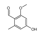 4-hydroxy-2-methoxy-6-methylbenzaldehyde picture
