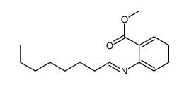 octanal/methyl anthranilate schiff's base Structure
