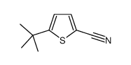 5-叔丁基噻吩-2-腈结构式