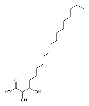 2,3-dihydroxyoctadecanoic acid结构式