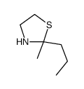 2-methyl-2-propyl-1,3-thiazolidine Structure