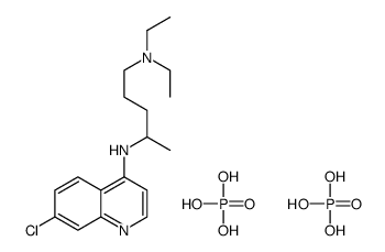 Chloroquine diphosphate Structure