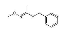 benzylacetone O-methyloxime Structure