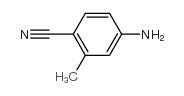 4-amino-2-methylbenzonitrile Structure
