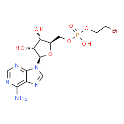adenosine 5'-(2-bromoethyl)phosphate Structure