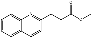 2-Quinolinepropanoic acid, Methyl ester结构式