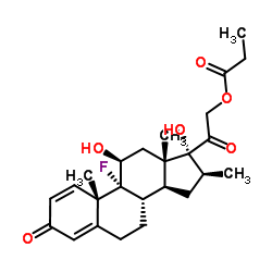 Betamethasone 21-Propionate Structure