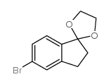 5-Bromo-1,1-(ethylenedioxo)-indane Structure