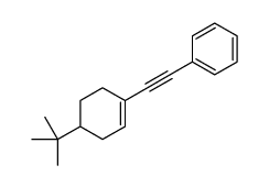 2-(4-tert-butylcyclohexen-1-yl)ethynylbenzene结构式