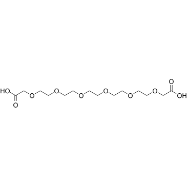 乙酸-五聚乙二醇-乙酸结构式