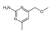 4-(甲氧基甲基)-6-甲基嘧啶-2-胺结构式