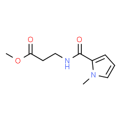 ba-Alanine, N-[(1-methyl-1H-pyrrol-2-yl)carbonyl]-, methyl ester (9CI)结构式