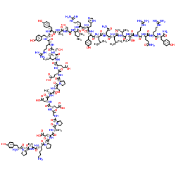 Peptide YY (canine, mouse, porcine, rat) trifluoroacetate salt Structure