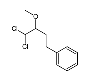 (4,4-dichloro-3-methoxybutyl)benzene结构式