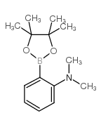 2-(二甲基氨基)苯硼酸频哪醇酯结构式