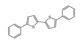 2-phenyl-5-(5-phenylthiophen-2-yl)thiophene Structure