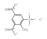 (3,5-二硝基-2-甲基苯基)三氟硼酸钾结构式