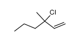 3-chloro-3-methyl-hex-1-ene Structure